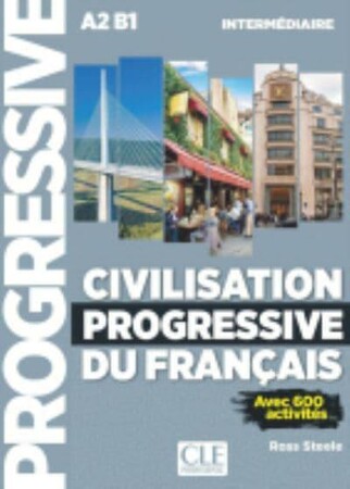 Иностранные языки: Civilisation Progr du Franc 2e Edition Interm Livre + CD audio [CLE International]