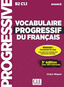 Книги для взрослых: Vocabulaire Progressif du Franais 3 edition - Livre + CD AVANCE