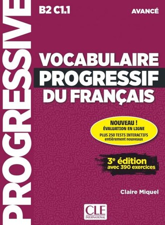 Іноземні мови: Vocabulaire Progressif du Franais 3 edition - Livre + CD AVANCE