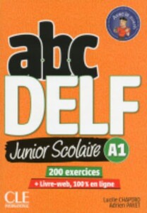 Книги для детей: ABC DELF Junior scolaire 2eme edition A1 Livre + DVD + Livre-web