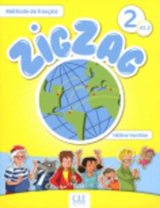 Навчальні книги: ZigZag 2 Livre de leleve + CD audio