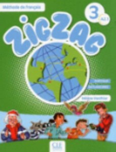 Книги для дітей: ZigZag 3 (A2.1) Livre de leleve + CD audio [CLE International]
