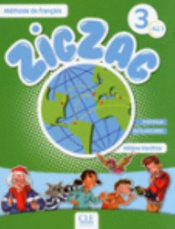 Изучение иностранных языков: ZigZag 3 (A2.1) Livre de leleve + CD audio [CLE International]