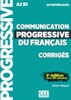 Communication Progr du Franc 2e Edition Niveau Intermediare A2-B1 Corriges [CLE International]