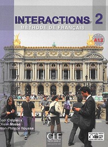Іноземні мови: Interactions 2 Livre + Cahier d`exercices + DVD-ROM