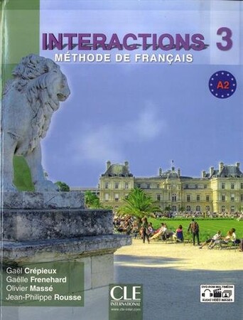 Иностранные языки: Interactions 3 Livre + Cahier d`exercices + DVD-ROM