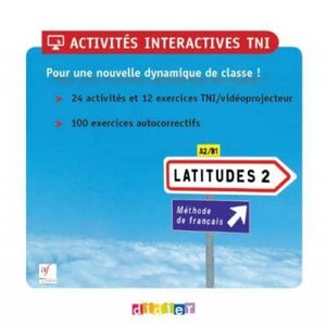 Иностранные языки: Latitudes 2 (A2-B1) CD-ROM Ressources [Didier]