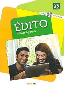 Книги для взрослых: Edito A2 Livre eleve + CD mp3 + DVD (9782278083190)