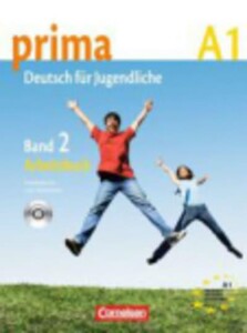 Книги для дітей: Prima-Deutsch fur Jugendliche 2 (A1) Arbeitsbuch+CD