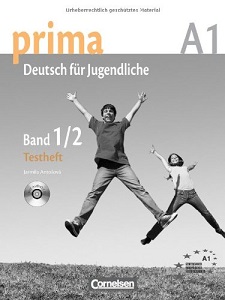 Книги для дітей: Prima-Deutsch fur Jugendliche 1/2 (A1) Testvorbereitungsheft und Modelltest Fit in Deutsch 1 + CD