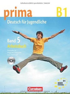 Книги для детей: Prima-Deutsch fur Jugendliche 5 (B1) Arbeitsbuch+CD