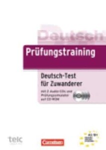 Иностранные языки: Prufungstraining DaF: Deutsch-Test fur Zuwanderer Ubungsbuch mit CD und CD-ROM A2-B1