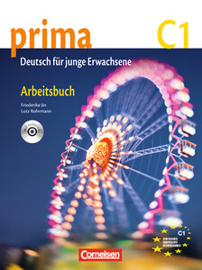 Книги для детей: Prima-Deutsch fur Jugendliche 7 (C1) Arbeitsbuch+CD
