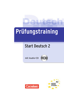 Книги для дорослих: Prufungstraining DaF: Start Deutsch2 A2+CD