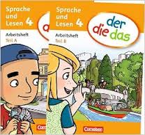 Книги для детей: der die das - 4 Arbeitsheft  A/B, 2 Hefte