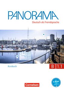Книги для взрослых: Panorama B1.1 Kursbuch mit Augmented-Reality-Elementen