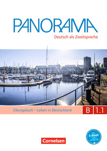 Книги для дорослих: Panorama B1.1 Ubungsbuch DaZ mit CD