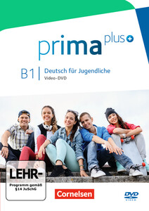 Книги для детей: Prima plus B1 Video-DVD mit ?bungen