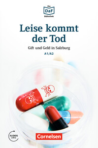 Книги для взрослых: DaF-Krimis: A1/A2 Leise kommt der Tod mit MP3-Audios als Download