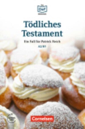 Иностранные языки: Die DaF-Bibliothek: A2/B1 Todliches Testament Mit Audios-Online [Cornelsen]