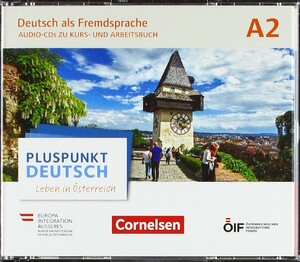 Иностранные языки: Pluspunkt Deutsch - Leben in Osterreich A2 Audio-CDs Kurs- und Arbeitsbuch [Cornelsen]