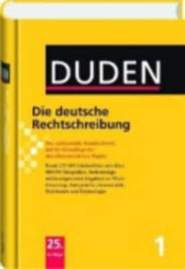 Иностранные языки: Duden  1. Die deutsche Rechtschreibung