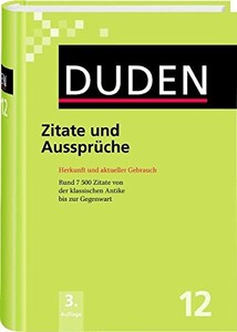 Иностранные языки: Duden 12. Zitate und Ausspruche