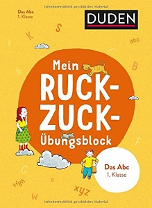 Навчальні книги: Mein Ruckzuck-?bungsblock Das Abc 1. Klasse