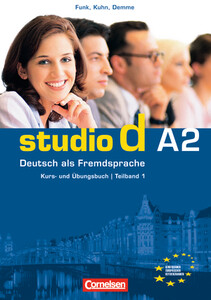 Іноземні мови: Studio d  A2 Teil 1 (1-6) Kurs- und Ubungsbuch mit CD