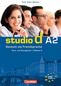 Іноземні мови: Studio d  A2 Teil 2 (7-12) Kurs- und Ubungsbuch mit CD