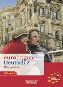Книги для взрослых: Eurolingua 2 Teil 1 (1-8) Kurs- und Arbeitsbuch A2.1 [Cornelsen]