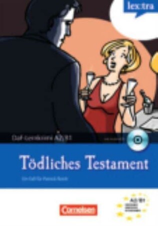 Іноземні мови: DaF-Krimis: A2/B1 Todliches Testament mit Audio CD [Cornelsen]