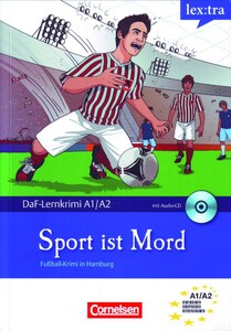Книги для взрослых: DaF-Krimis: A1/A2 Sport Ist Mord mit Audio CD