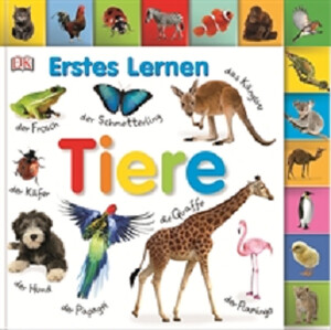 Книги для дітей: Erstes Lernen: Tiere