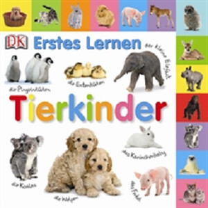 Книги для дітей: Erstes Lernen: Tierkinder
