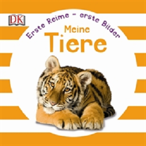 Книги для дітей: Erste Reime - erste Bilder: Meine Tiere