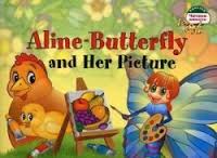 Вивчення іноземних мов: ЧВ Бабочка Алина и ее картина / Aline-Butterfly and Her Picture