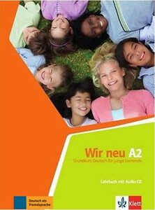 Навчальні книги: WIR neu A2 Lehrbuch mit Audio-online Підручник  [Методика]