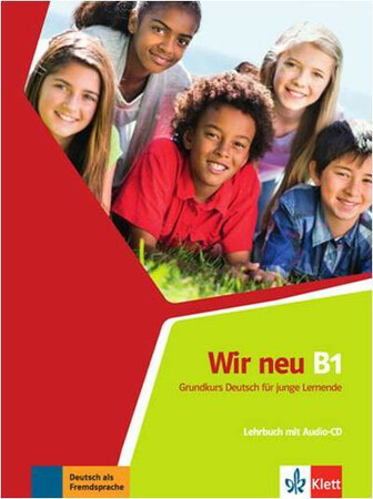 Изучение иностранных языков: WIR neu В1 Lehrbuch mit Audio-online Підручник  [Методика]