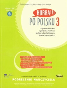 Книги для дорослих: Hurra!!! Po Polsku 3 - Podrecznik nauczyciela