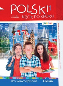 Книги для дітей: Polski, krok po kroku Junior 1 Gry i zabawy jezykowe