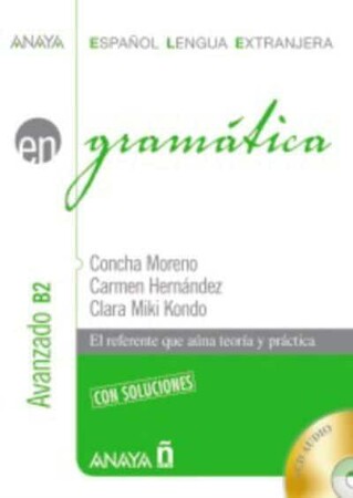Изучение иностранных языков: Anaya ELE EN collection: Gramatica — nivel avanzado B2 con soluciones + CD Nueva [Edelsa]