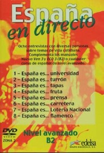 Книги для дорослих: Espana en directo DVD zona 2