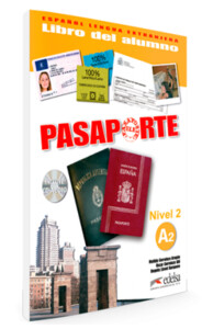 Навчальні книги: Pasaporte 2 (A2) Libro del alumno + CD audio