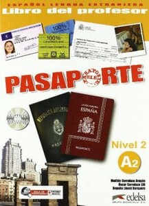 Pasaporte 2 (A2) Libro del profesor + CD audio