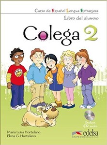 Книги для дітей: Colega 2 Pack (Libro del alumno + Libro de ejercicios + CD audio) (9788477116721), Edelsa