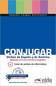 Навчальні книги: Conjugar verbos de Espana y de America + CD audio