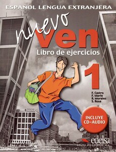 Книги для дітей: Nuevo Ven 1 Libro del ejercicios + CD audio (9788477118411)
