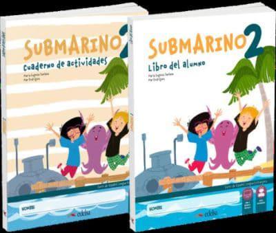 Изучение иностранных языков: Submarino 2 Pack: Libro del alumno + Cuaderno de ejercicios + Audio descargable [Edelsa]