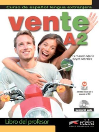 Иностранные языки: Vente A2 Libro del profesor + CD audio  [Edelsa]